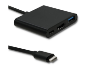 Qoltec Adapter USB-C - HDMI, USB, USB-C - 475498 - zdjęcie 2